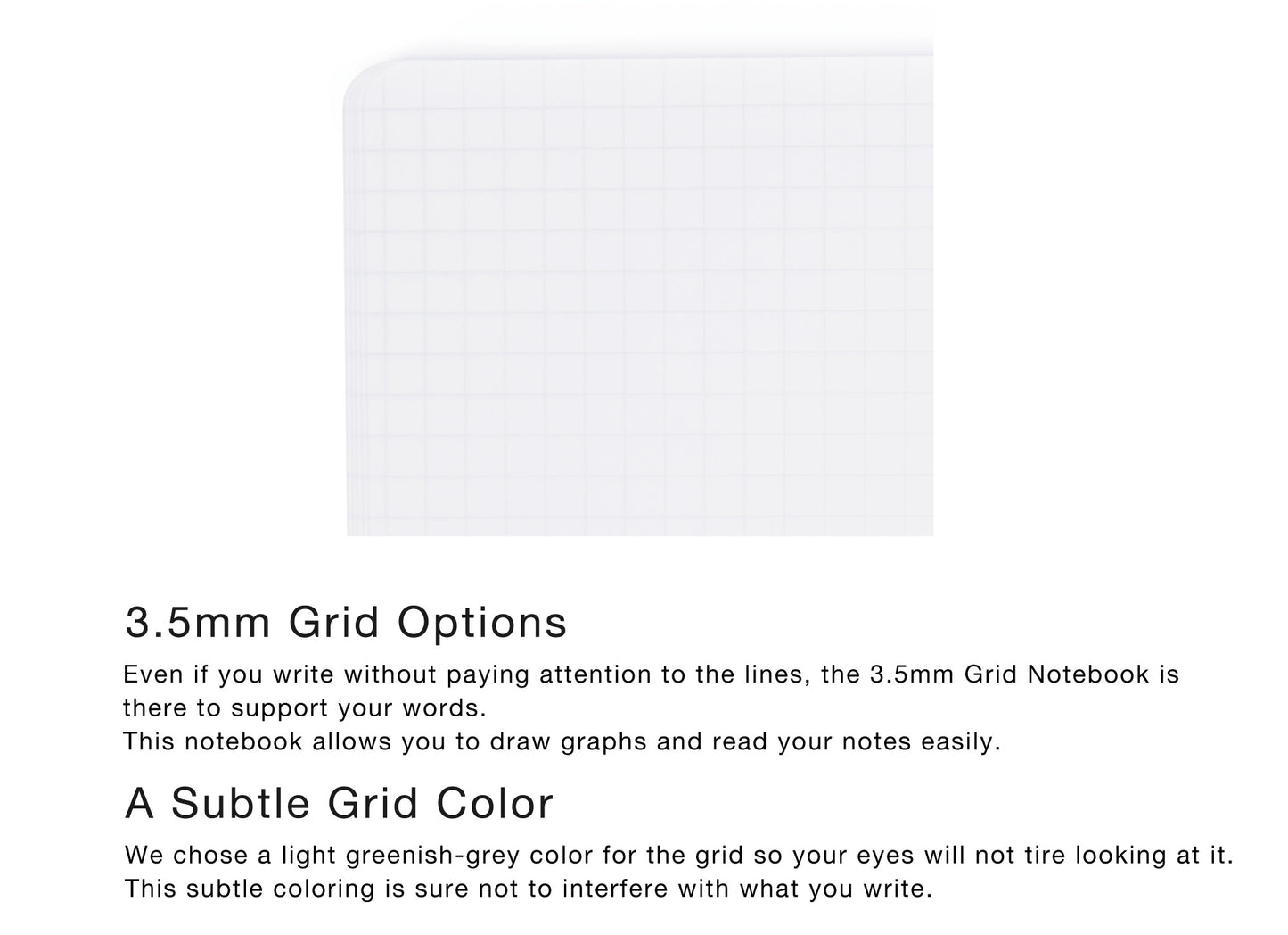 Notebook Black (Grid)