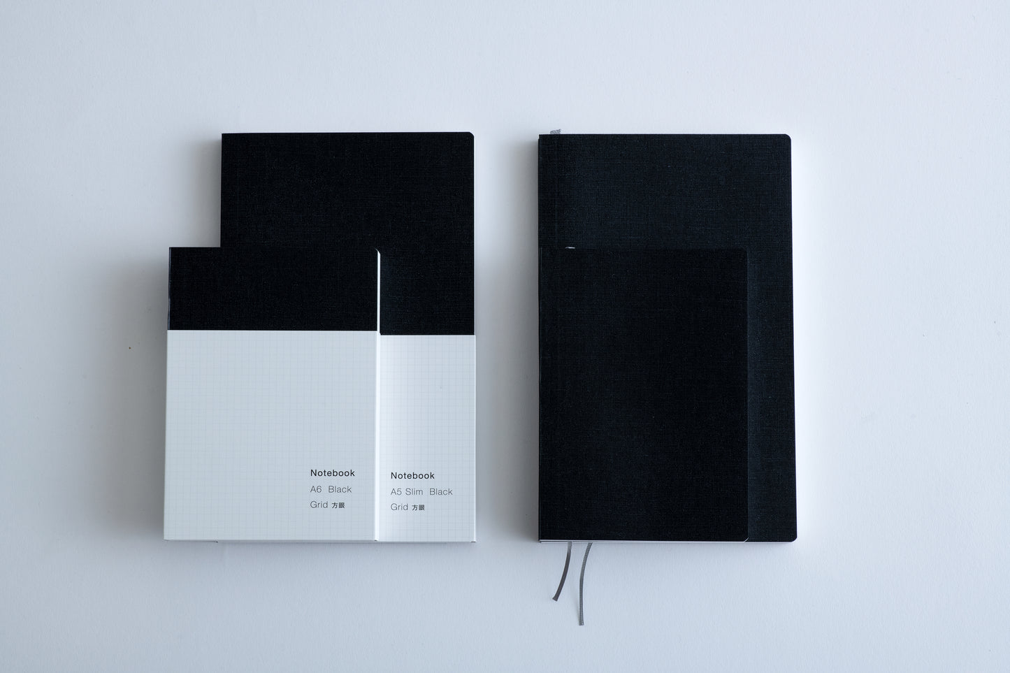 Notebook Black (Grid)